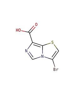 Astatech 3-BROMOIMIDAZO[5,1-B]THIAZOLE-7-CARBOXYLIC ACID, 95.00% Purity, 50MG